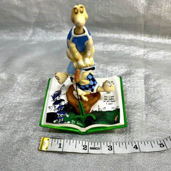 MINT Vintage 2000 Hallmark DR. SEUSS "ON TOP OF THE WORLD"  Figurine 1E 6426 - Picture 4 of 5